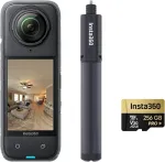 Sf&auml;&auml;riline kaamera Insta360 X4 8K 256GB m&auml;lukaardiga