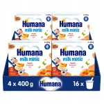 Laste magustoit Humana Milk Minis virsikuga, 4 x 400 g
