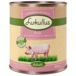 Lukullus Natural m&auml;rg koeratoit sealiha ja 400 g