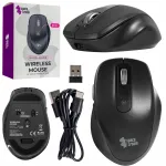 Juhtmevaba nutikas hiir Spacetronik, must, Bluetooth, USB-C