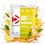 Dymatize ISO 100 valguisolaat 32 g j&auml;&auml;tise sidruni tee maitsega, WPI