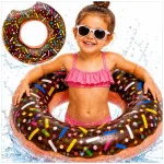 T&auml;ispuhutav v&auml;rvikas laste donut kujuline ujumisring