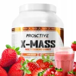 Gainer ProActive X-MASS maasikamaitsega, 3000 g