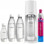 SodaStream TERRA valge gaasistaja koos 3 pudeli ja CO2 silindriga