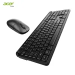 Juhtmevaba klaviatuur ja hiir ACER OCC316, must, vaiksed klahvid, 2,4 GHz