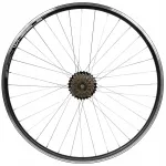 Jalgratta tagumine ratas 28" 29" 700C, vaba k&auml;iguga, 6 k&auml;iku, must, Shimano