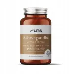 Toidulisand UNS Ashwagandha + BioPerine, 60 kapslit