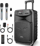 Karaoke komplekt GEYGUY GTSK12-2 kahe USB, Bluetoothi ja DSP mikrofonidega