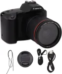 Digitaalne kaamera 4K 64MP 3" LCD WIFI 16X suum &ouml;&ouml;n&auml;gemisega