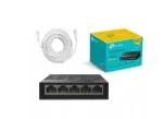 5 &uuml;hendusega gigabit l&uuml;liti TP-Link LS1005G koos 3 m v&otilde;rgukaabliga