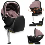 Lionelo Moxie I-Size Pink Mauve ISOFIX p&ouml;&ouml;rleva alusega turvatool