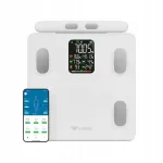 Kehakoostise anal&uuml;&uuml;si kaalud TrueLife FitScale W8 BT valged