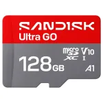 SanDisk ULTRA GO microSDHC 128GB, 190MB/s, Class 10, U1, V10, A1, UHS-I