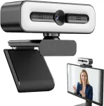 Veebikaamera USB, 1080p, mikrofoniga, automaatse teravustamise ja 120&deg; vaatenurgaga
