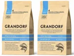 Grandorf White Fish kassitoit, 2x2 kg, naha ja karvkatte hoolduseks