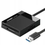 Ugreen USB 3.0 SD/microSD/CF/MS kaardilugeja kuni 2 TB, 5 Gbps