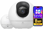WiFi-kaamera EZVIZ C6c, 4K, 8 MP, AI liikumise tuvastusega, p&ouml;&ouml;ratav