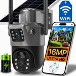 V&auml;ljas p&auml;ikeseenergia WiFi kaamera, 16MP, p&ouml;&ouml;rleva korpusega, aku toitel, UHD