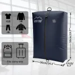 TPU-survepakendi suitcase'i vaakumkotid, 50x36 cm, reisideks