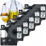DYMO D1 40913 liimiriba, 9 mm, komplekt 5 tk, sobib LABELMANAGERile