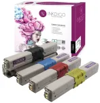 OKI C510 CMYK toonerkassetid, 4 tk C511 C530DN C531 MC561 MC562