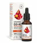Toidulisand Aura Herbals Vitamin D3 4000IU + K2mk7 FORTE tilgad 30 ml