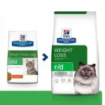 HILL'S PD Feline R/D kehakaalu alandav toit kassidele 3 kg