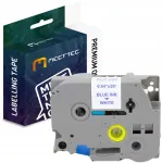 Brother TZE-253 vahetatav lint, 24 mm, valge/sinine