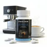 Espressomasina puhastustabletid FRISCHER, 100 tk