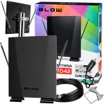 Siseruumide v&auml;litelevisiooni antenn 4K DVB-T2 LTE, omnidirectionaalne, aktiivne, STRONG