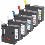 DYMO D1 9 mm etiketilindid, 5 tk. (40913, 40916, 40917, 40918), v&auml;rvilised