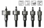 S&R metallipuuride komplekt, 5 tk (16, 18,5, 20, 25, 30 mm)