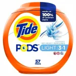 Pesupesad Tide Light Ocean, universaalsed, 57 tk