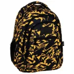BACKUP koolikott 26 l must ja neonkollane, 3-osaline komplekt