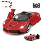 Kaugjuhtimispuldiga Ferrari Aperta Drift auto LED-valgustusega, Rastar