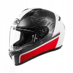 Mootorratturi kiiver HJC C10 FQ 20 Fabio Quartararo, must/punane, L suurus, koopia