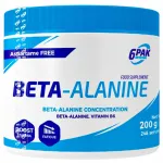 6PAK Beta alanine 200 g treeningueelne pulber
