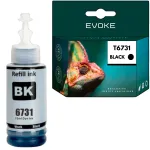 Epson T6731 must tindiprinteri tint, 70 ml, 4000 lk, T6731BK