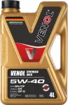 Mootori&otilde;li 5W40 4L Venol Synthesis Gold Plus SN CF C3, sobib VW, Mercedes, BMW