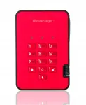 S&uuml;learvuti SSD ketas diskAshur2, 4TB, 256-bitine kr&uuml;pteering, punane