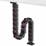 Juhtmete organiseerija MAGNET Spacetronik, 130 cm, must