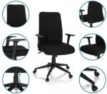 COSIO I hjh OFFICE mugav ja stiilne kontoritool kodub&uuml;roosse