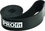 Vastupanutross PROFIT Power Band must, 208x0,45x6,4 cm, SL2607
