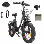 DRVETION CT20 elektriline t&otilde;ukeratas, 750W, 45 km/h, 20'', 48V 10Ah, kokkupandav, laiad rehvid