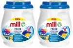 MILL COLOR pesukapslid v&auml;rvilisele pesule, 50 tk, 2 pakki