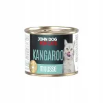 M&auml;rg &uuml;hevalgulise koostisega kassitoit John Dog k&auml;nguruliha, 200 g