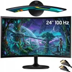 Kumer monitor SAMSUNG Gaming 24" 100Hz Full HD HDMI