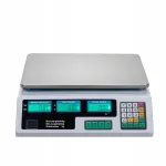 Juhtmevabad elektrilised kaalud LCD-ekraaniga, 40 kg, patareitoitega