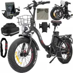 Kokkupandav elektrijalgratas DRVETION CT20, 20", 1000W, 45 km/h, 15Ah
