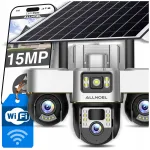 V&auml;litingimuste p&auml;ikeseenergial t&ouml;&ouml;tav kaamera 4K, 15MP, 3-teljeline juhtimine, traadita WiFi